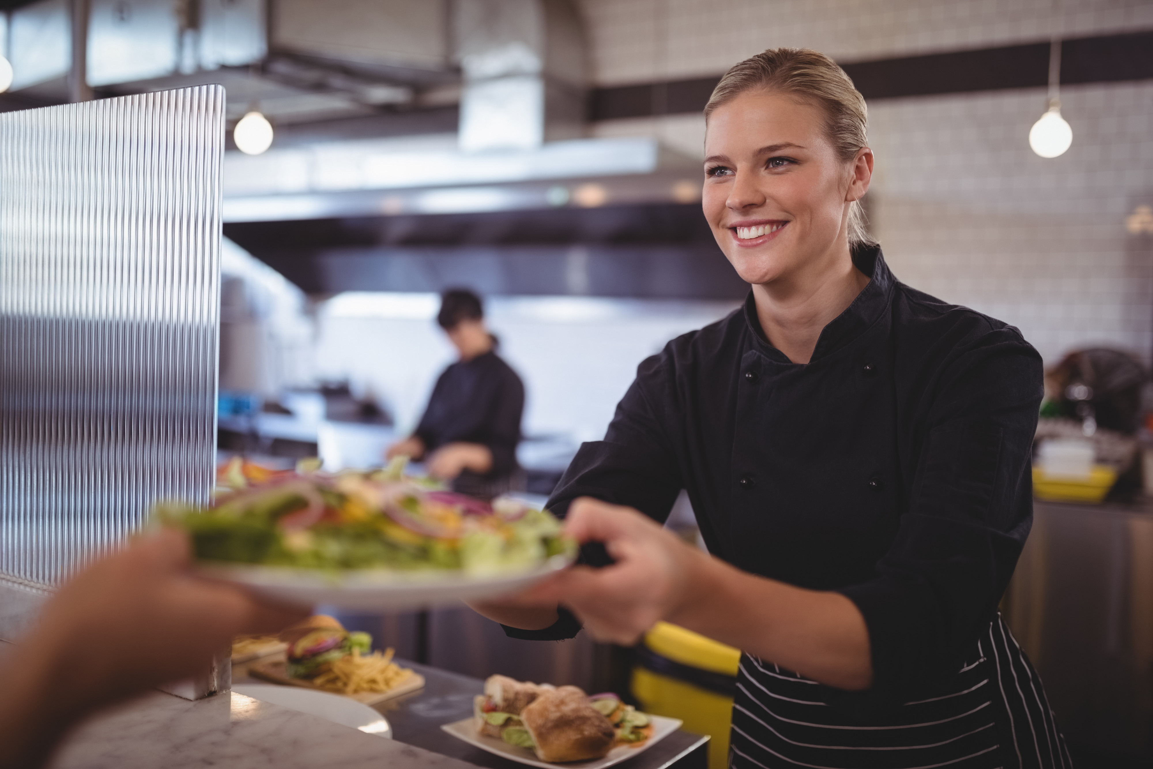 Female in foodservice